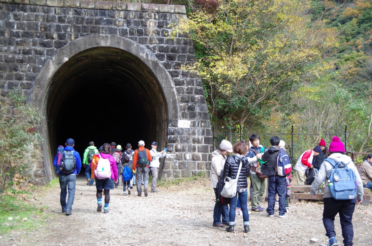 冒険気分が味わえる福知山線廃線跡ハイキングに行ってきました