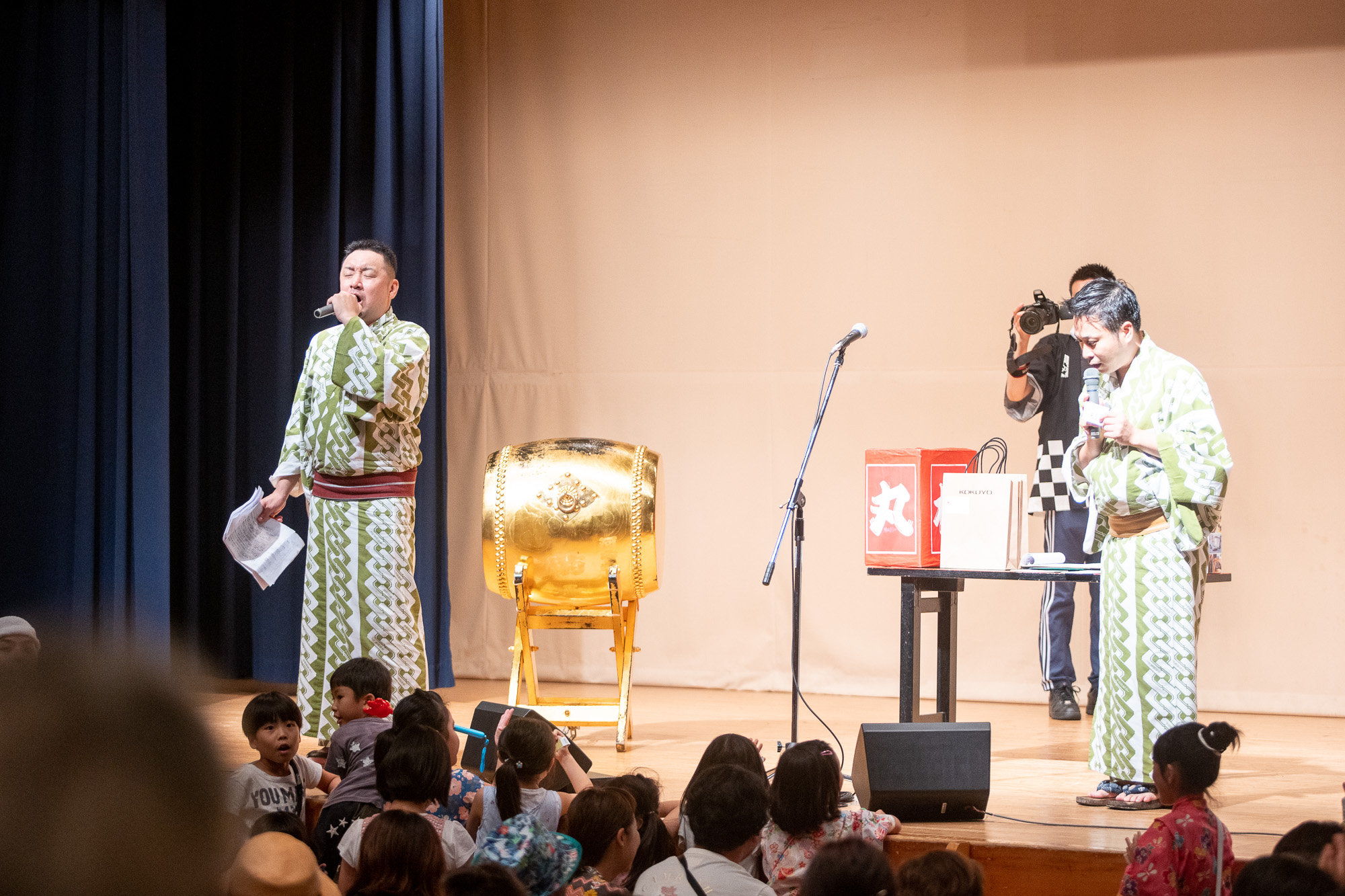 噺家さんによる抽選会