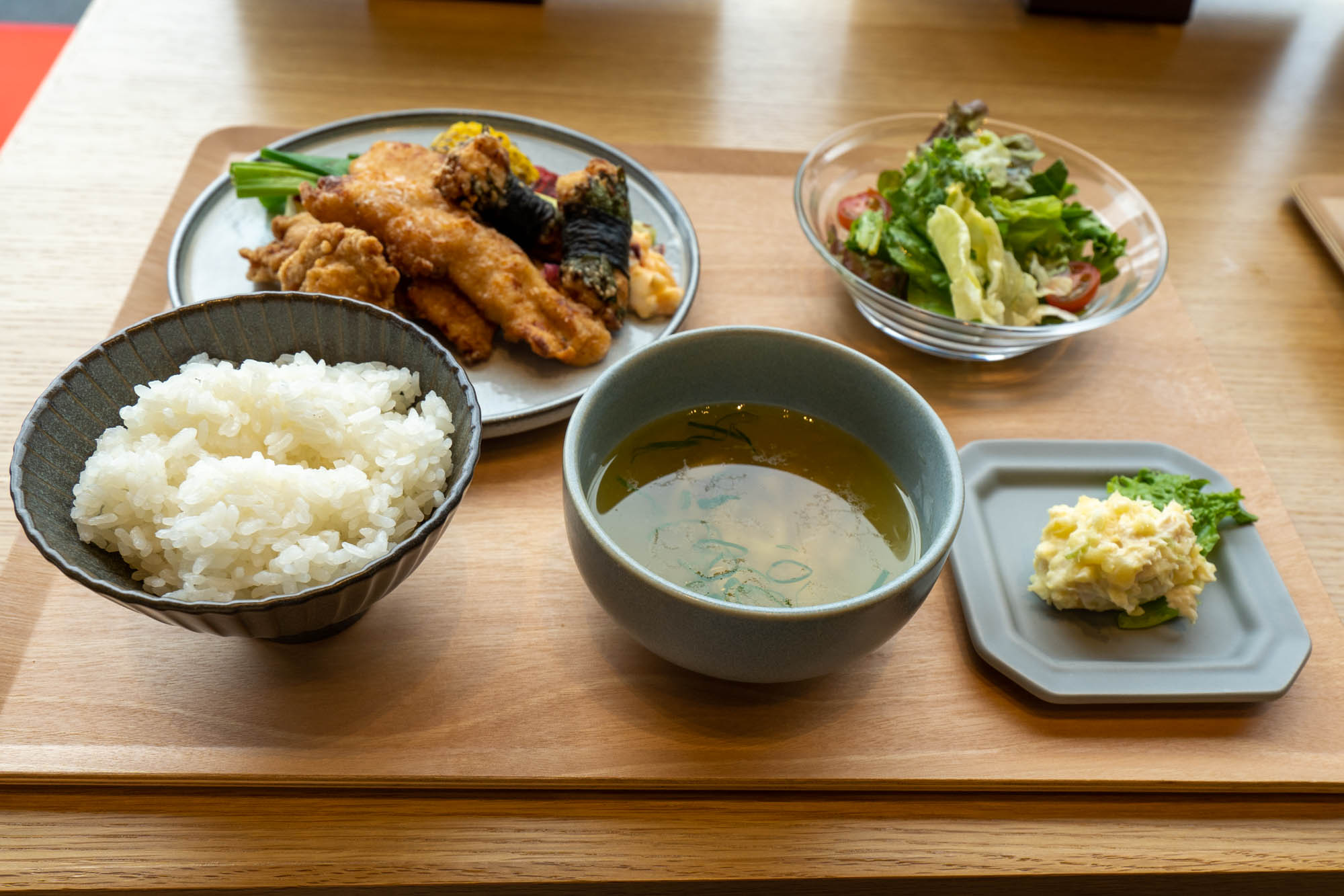 地鶏丹波赤どりの唐揚げ3種盛り